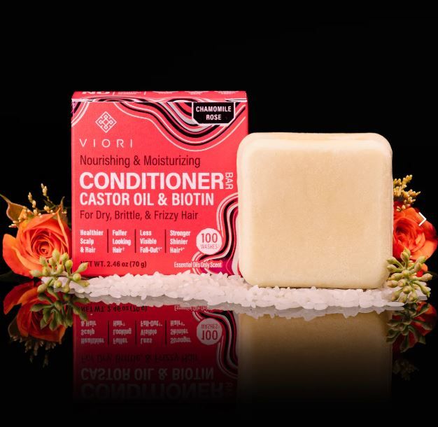 Viori Chamomille Rose Conditioner Bar
