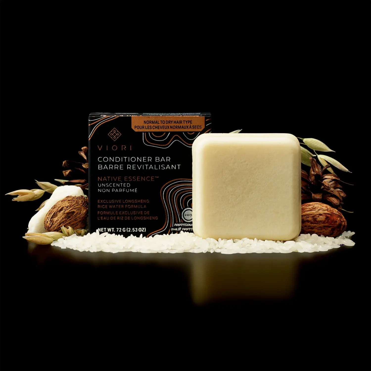 Viori Native Essence Fragrance-Free Conditioner Bar