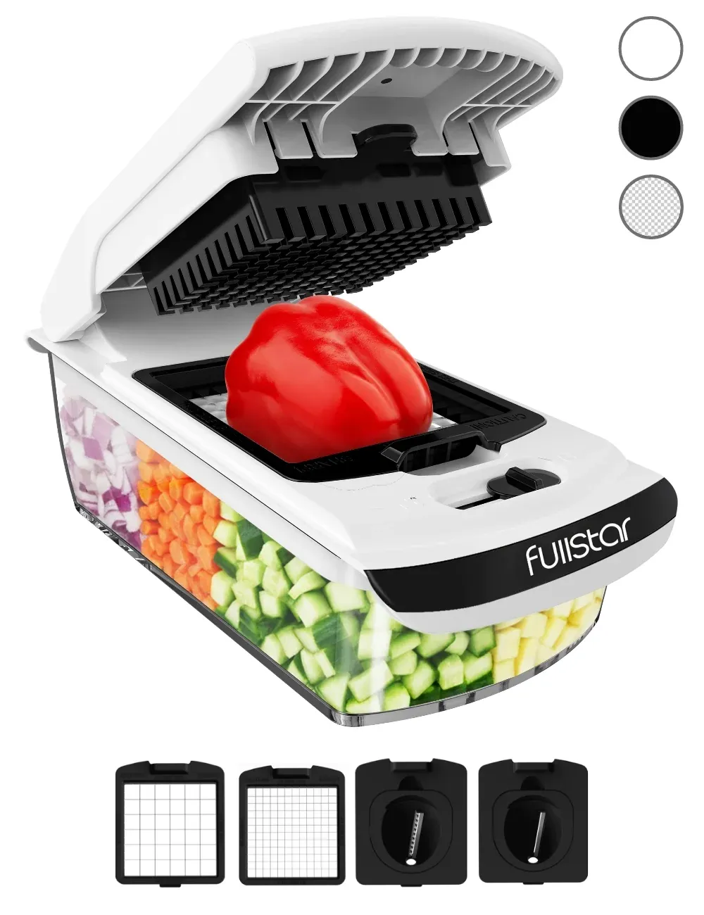 Vegetable Chopper with Collection Container