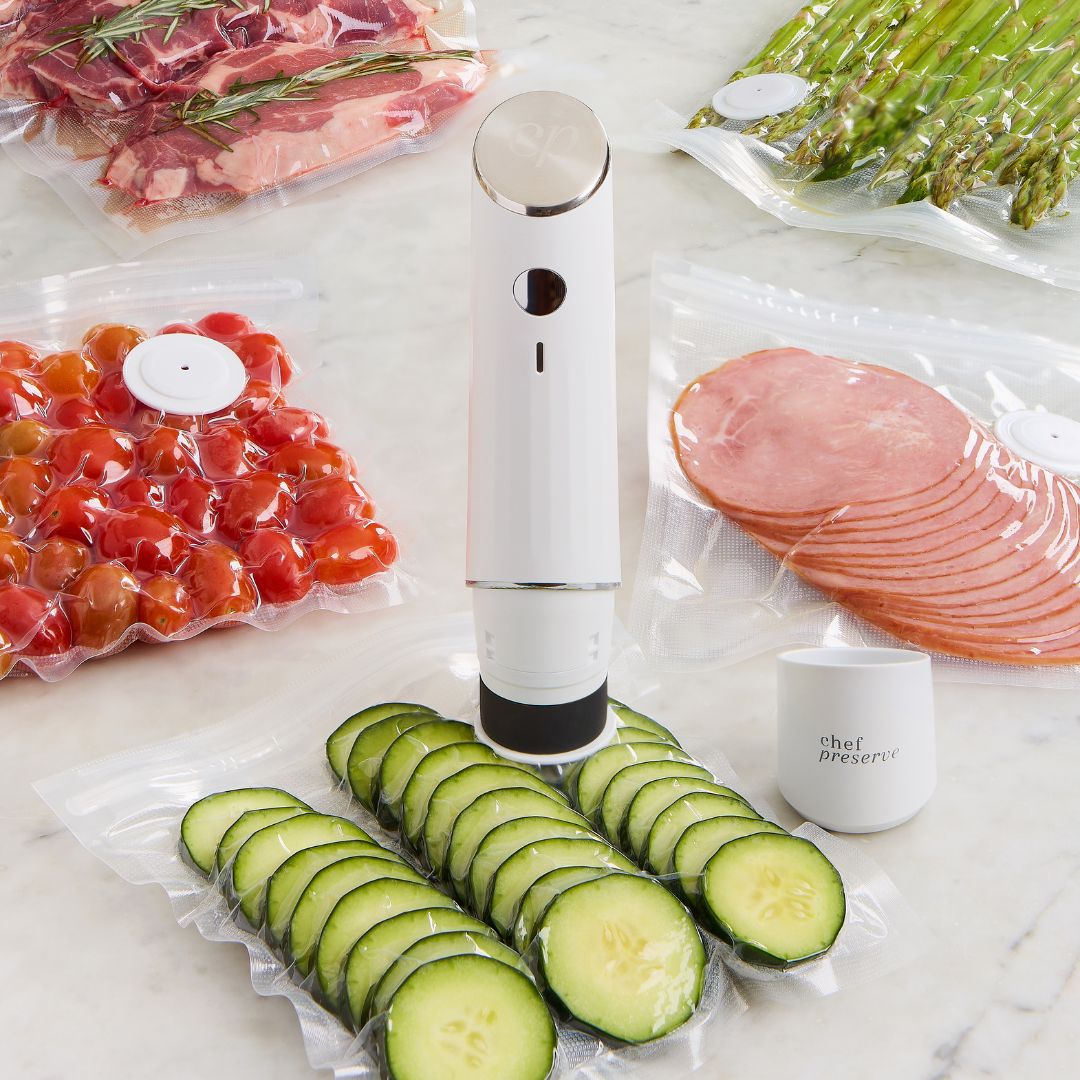 Handheld Food Vacuum Sealer &amp; Bag Set