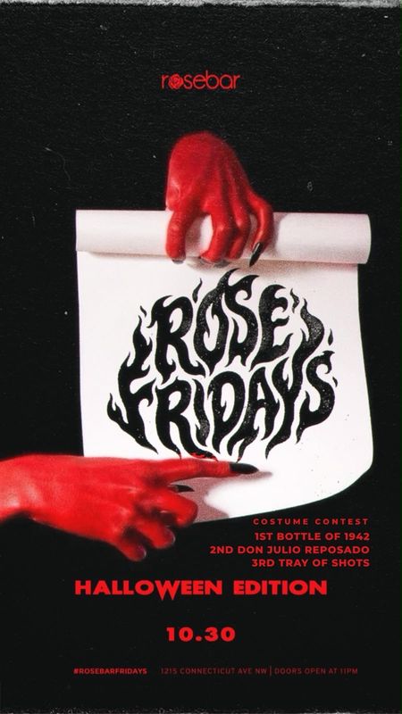 Rosebar Fridays