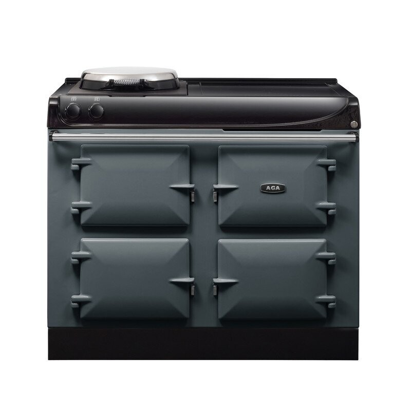 AGA R3 Series 110 Electric with Induction Hob Range Cooker, Colour: Slate