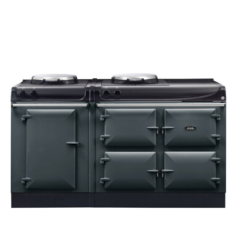 AGA R3 Series 160 Electric with Induction Hob Range Cooker, Colour: Slate