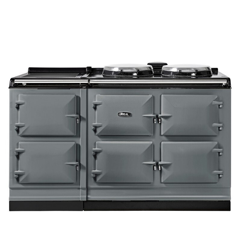 AGA R7 Series 150 Electric with Warming Plate Range Cooker, Colour: Slate