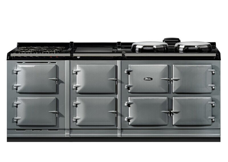 AGA R7 Series 210 Dual Fuel with Warming Plate + Gas Hob Range Cooker - R72107ERWG