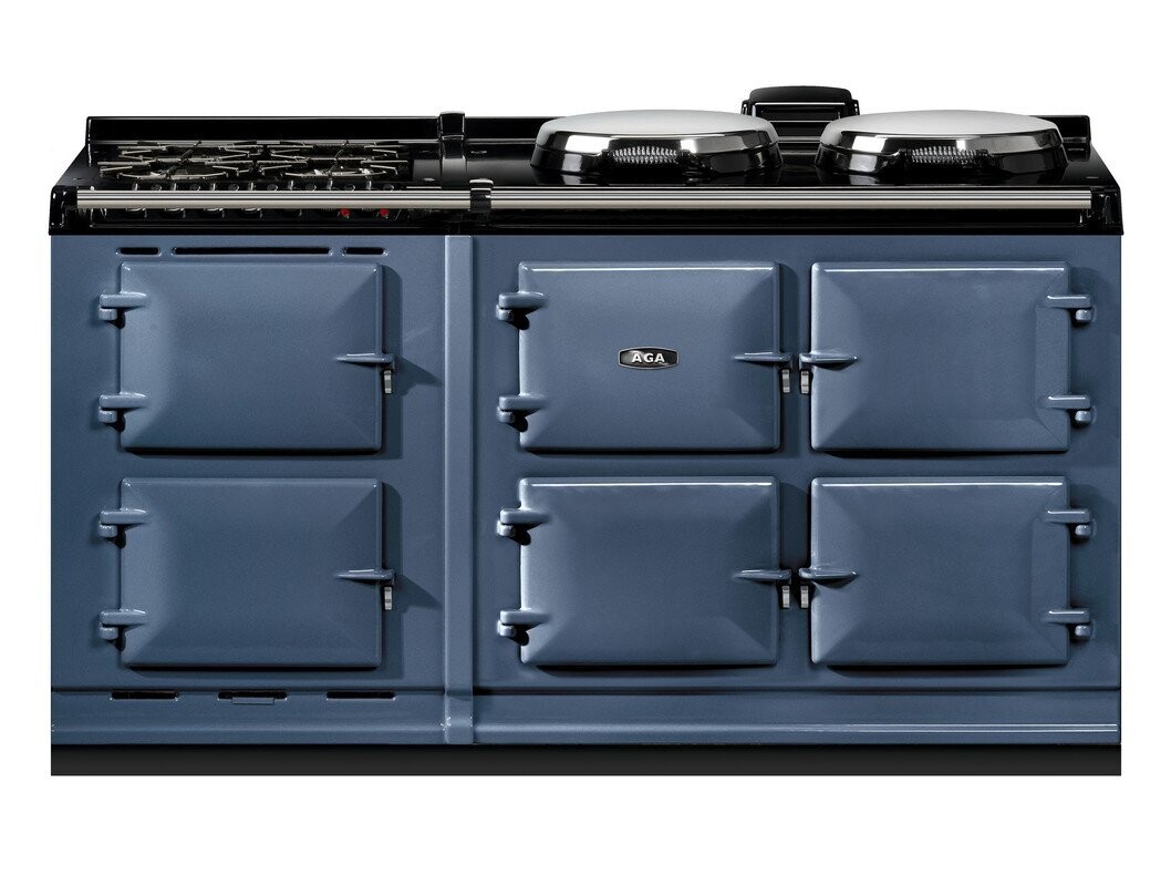 AGA ER7 Series 160 Dual Fuel with Gas Hob Range Cooker, Colour: Slate