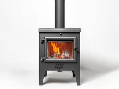 ESSE Warmheart ‘S’ Clean burning wood fired stove with cook top