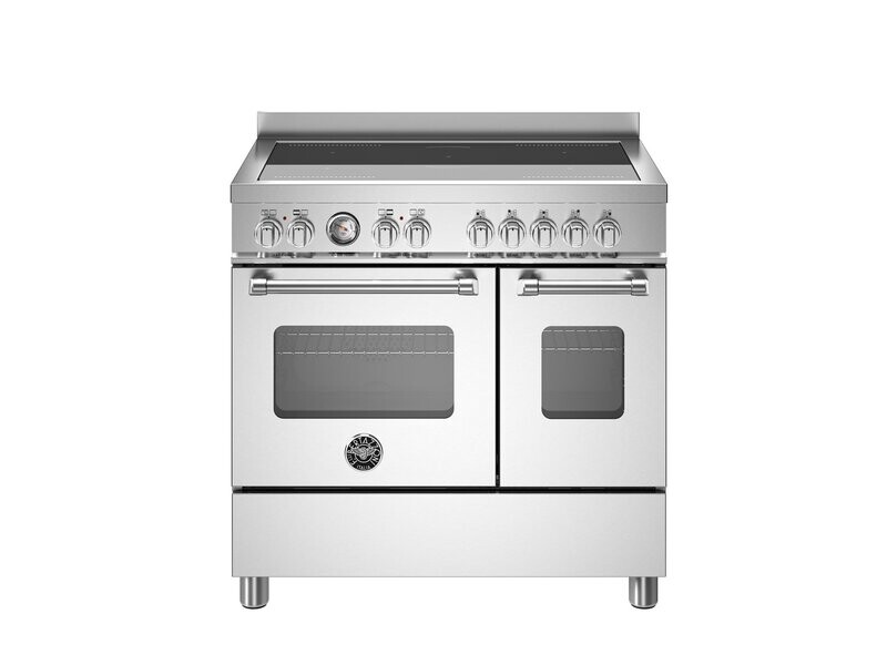 Bertazzoni 90cm Master Induction Top Electric Double Oven - MAS95I2EXC/MAS95I2ENEC