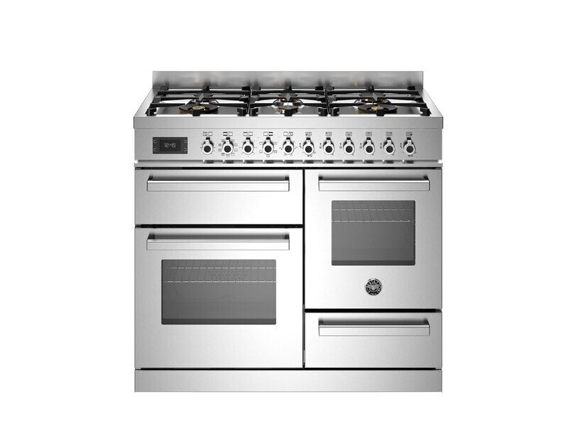 Bertazzoni 100cm XG Professional Series 6 Burner Triple Oven