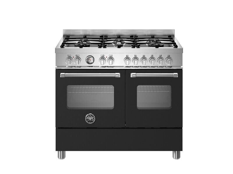Bertazzoni 100cm Master Series 6 Burner Electric Double Oven - MAS106L2EXC/MAS106L2ENEC