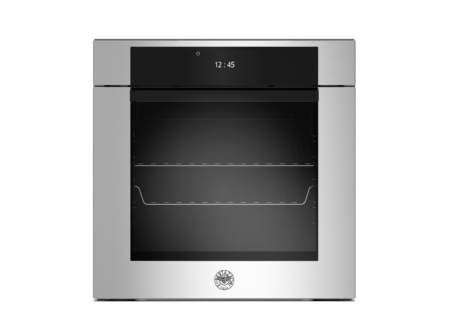 Bertazzoni 60cm Modern Series Built In Electric Pyro with TFT Display Oven, Colours: Stainless Steel