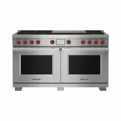 Wolf Dual Fuel Range, 6 Burner with Infrared Dual Griddle