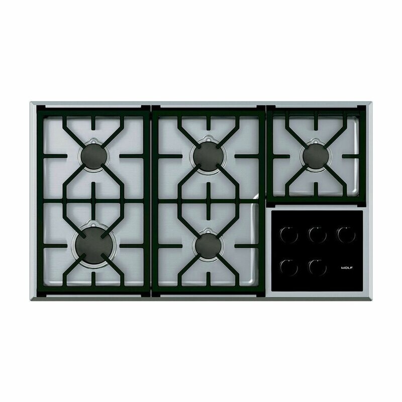 Wolf Transitional Gas Cooktop 2 ICBCG365T/S