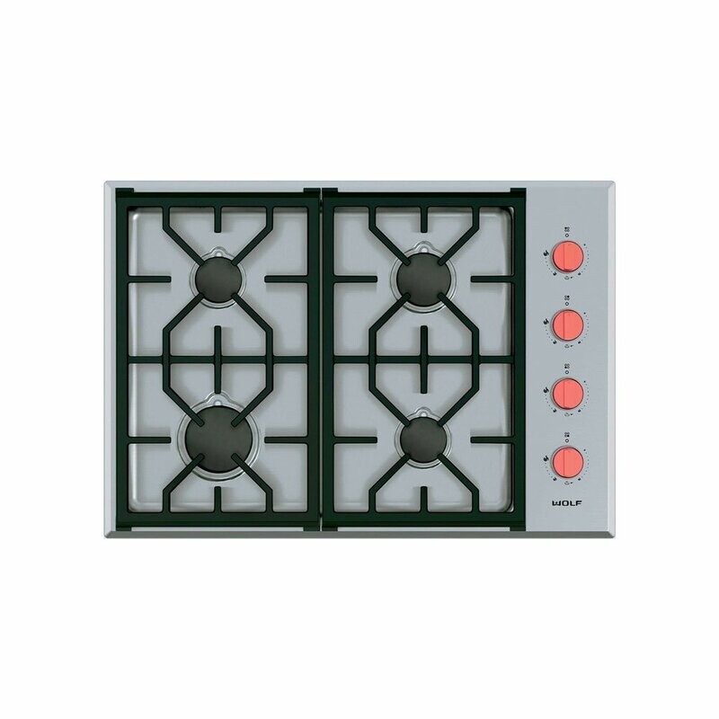 Wolf Professional Gas Cooktop ICBCG304P/S