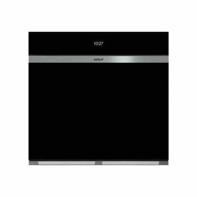 Wolf M Series Contemporary Black Glass Single Oven