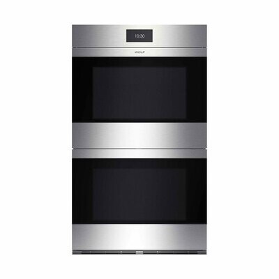 Wolf M Series Contemporary Stainless Steel Double Oven