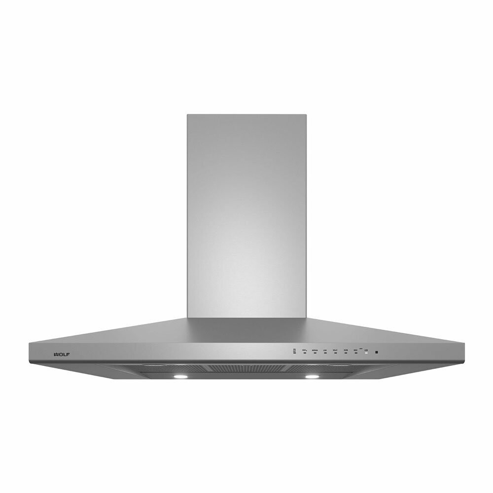 Wolf Cooktop Island Hood / Stainless Steel ICBVI42S