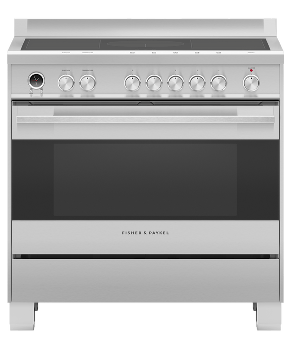Fisher & Paykel Range Cooker, Induction, 90cm, Self-cleaning - OR90SDI6X1