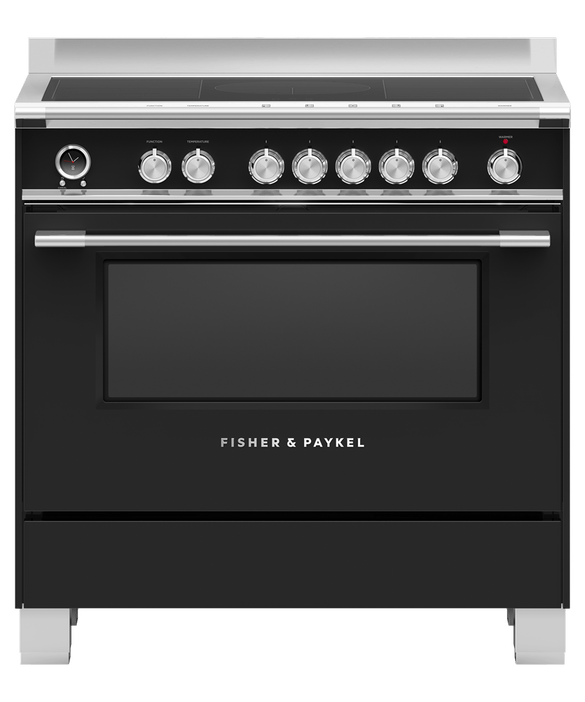 Fisher & Paykel Range Cooker, Induction, 90cm, Self-cleaning - OR90SCI6B1