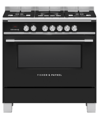 Fisher & Paykel Range Cooker, Dual Fuel, 90cm, 5 Burners