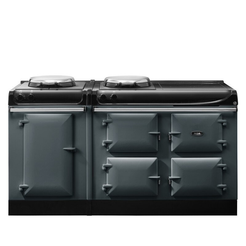 AGA ER3 Series 170 Electric with Induction Hob Range Cooker, Colour: Slate