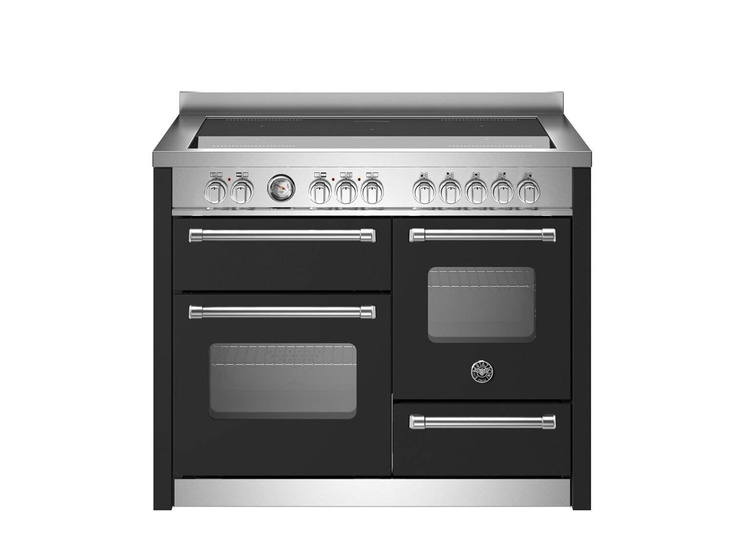 Bertazzoni 110cm XG Master Series Induction Top Electric Triple Oven - MAS115I3EXC / MAS115I3ENEC, Colour: Matt Black