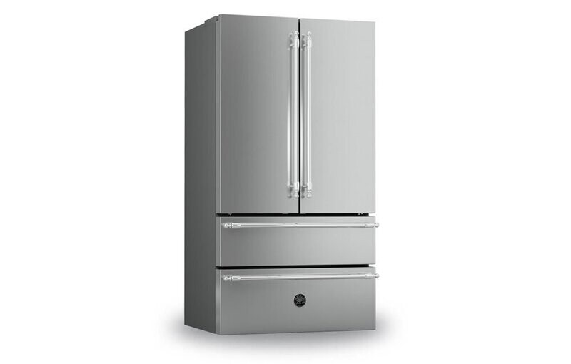 Bertazzoni Heritage Series French Door Fridge Freezer - REF904FFNXTC - H