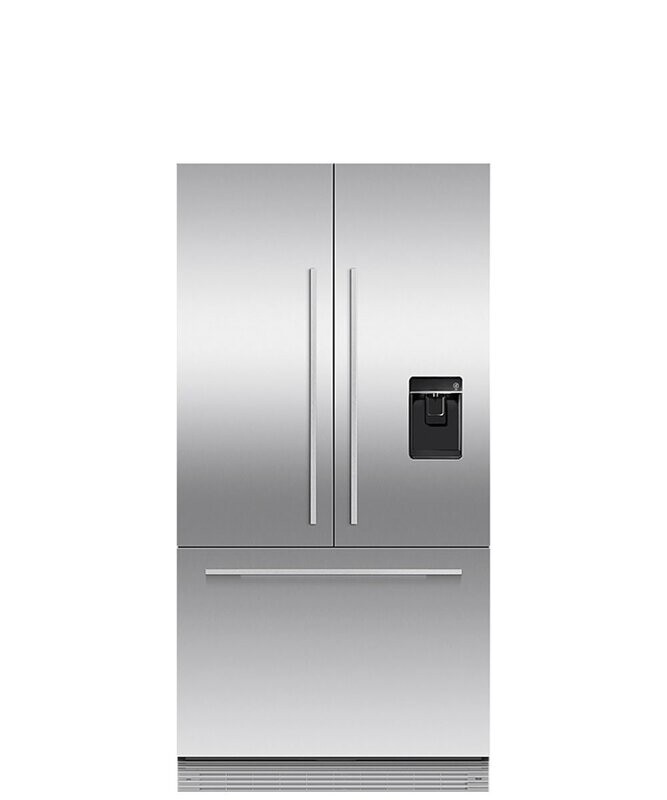 Fisher & Paykel Integrated 90cm French Door Fridge Freezer - Ice & Water