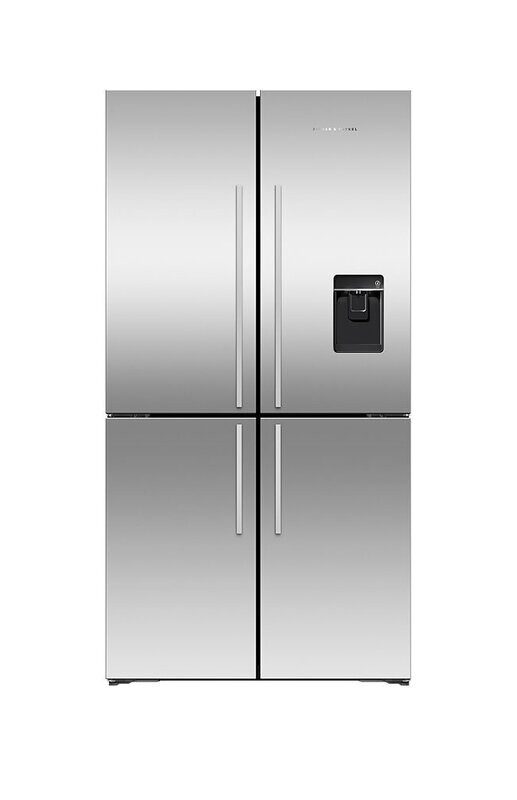 Fisher & Paykel Freestanding Quad Door Refrigerator Freezer - RF605QNUVX1