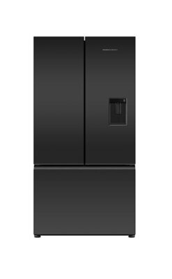 Fisher & Paykel Freestanding American Style Refrigeration Black Glass