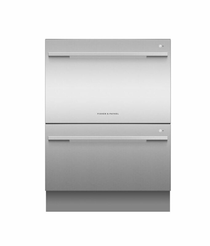 Fisher & Paykel Built In 60cm Contemporary Double DishDrawer Dishwasher - DD60DDFHX9