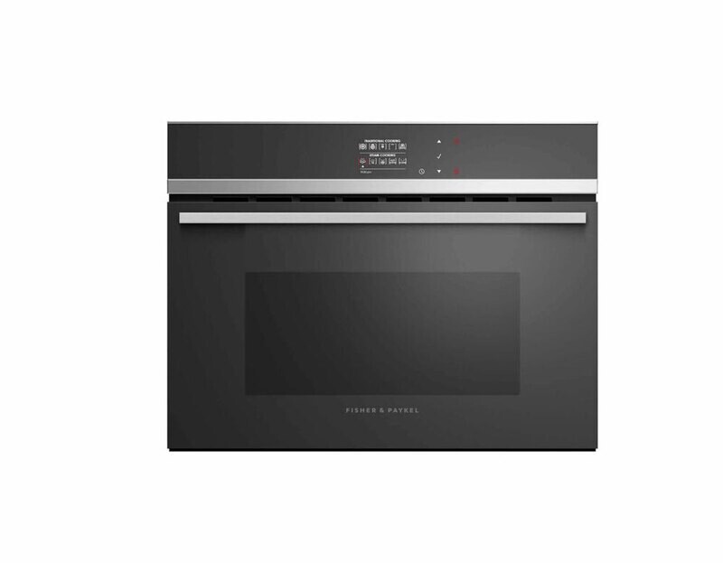 Fisher & Paykel Built In Steam Combi Oven Stainless Steel / Black -- OS60NDB1