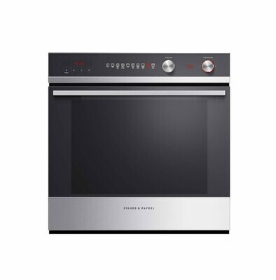 Fisher & Paykel OB60SD9PX1 - Built In Single Oven Electric Stainless Steel / Black Glass