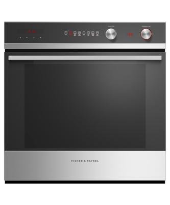 Fisher & Paykel OB60SD7PX1 - Built In Single Oven Electric Stainless Steel / Black Glass