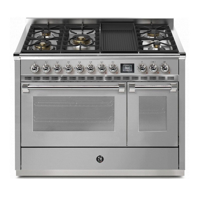 Steel Cucine Ascot 120cm Double Oven Range Cooker - A12FF