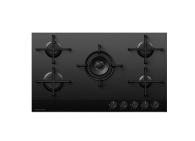 Fisher & Paykel 900mm Gas Hob Black