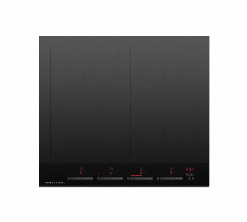 Fisher & Paykel 600mm Induction Hob Black - CI604DTB4