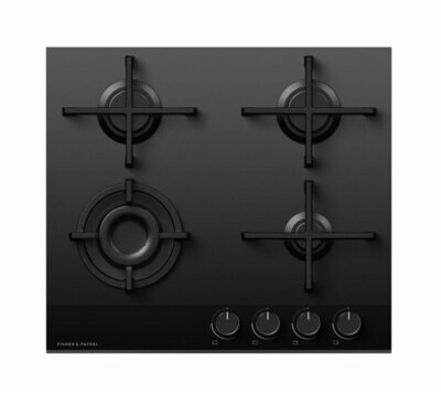 Fisher & Paykel 600mm Gas Hob Black