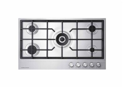 Fisher & Paykel 900mm LPG Gas Hob Stainless Steel