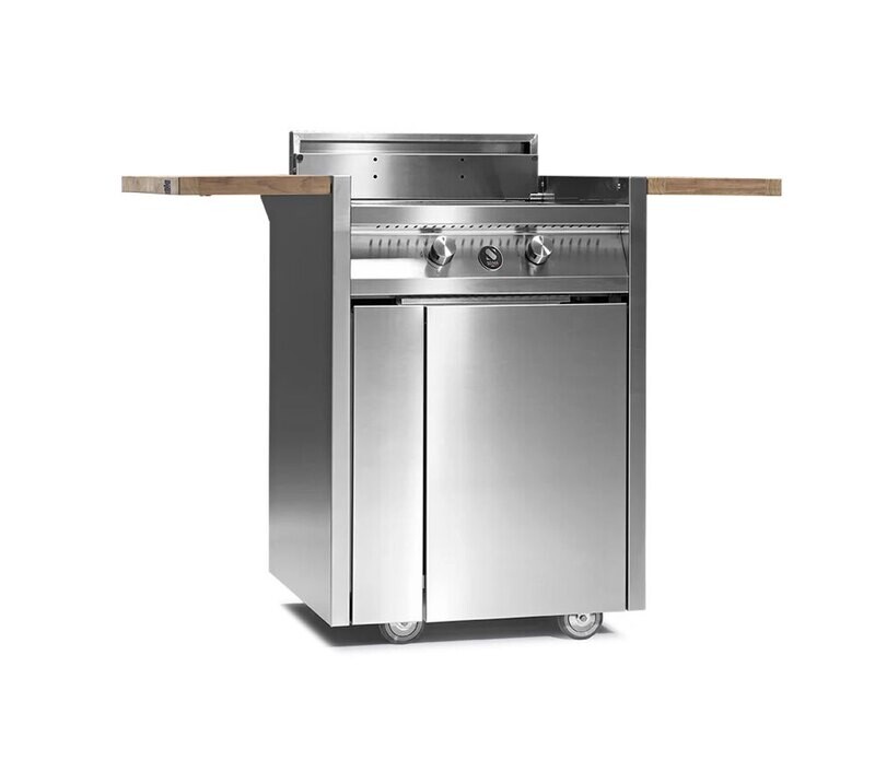 Steel Cucine Green 70cm Freestanding Barbecue - I7C-2
