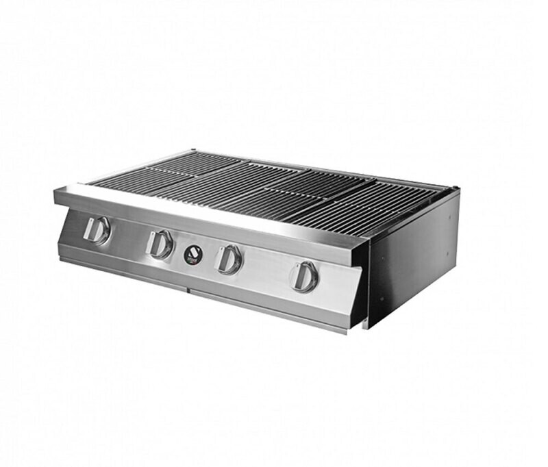 Steel Cucine Swing 90cm Barbecue Top - W9-4
