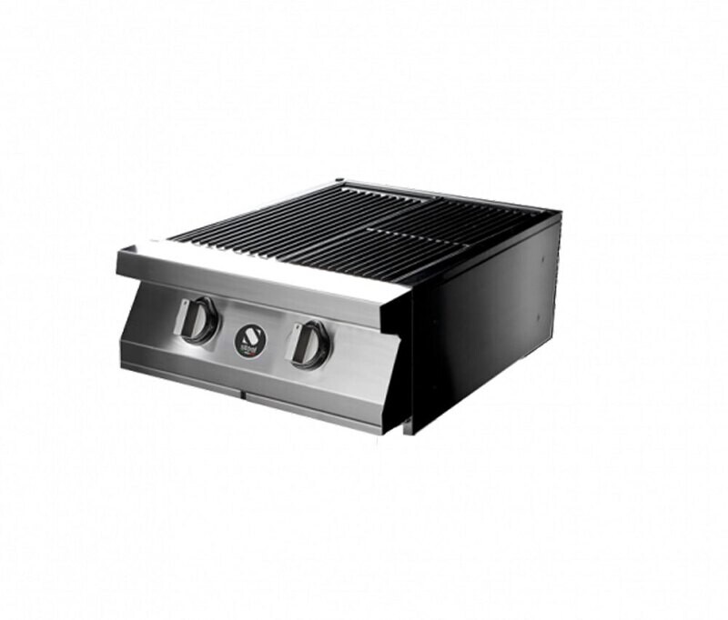 Steel Cucine Swing 45cm Barbecue Top - W5-2