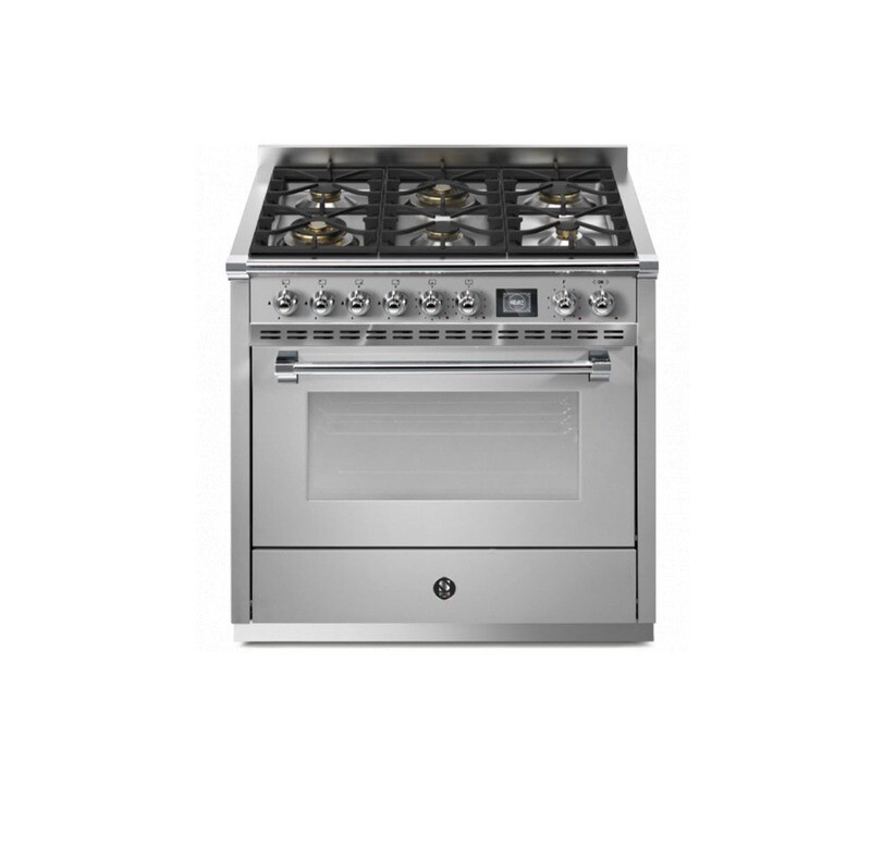 Steel Cucine Ascot 90cm Single Oven Range Cooker - AQ9S-6W