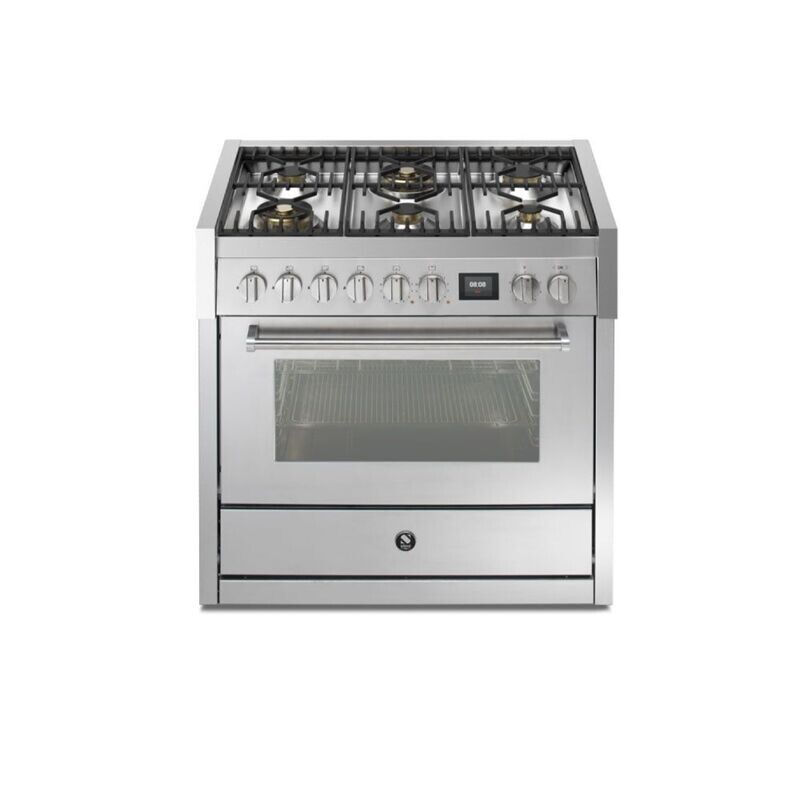 Steel Cucine Genesi 90cm Single Oven Range Cooker - GQ9S-6W