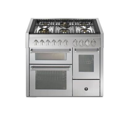 Steel Cucine Genesi 100/3 Triple Oven Range Cooker