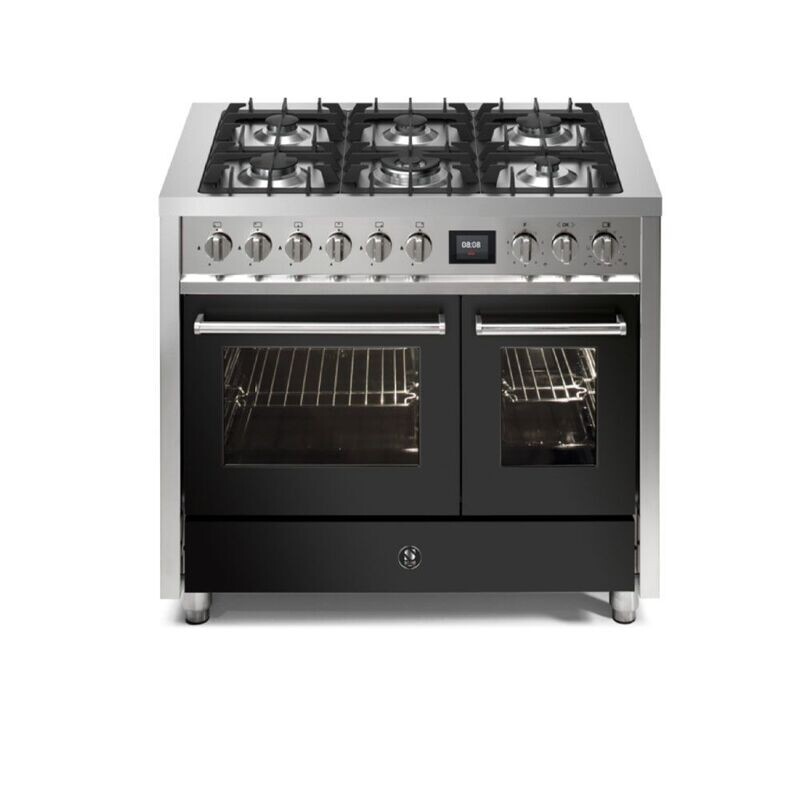Steel Cucine Enfasi 100cm Double Oven Range Cooker - EQ10FF-6