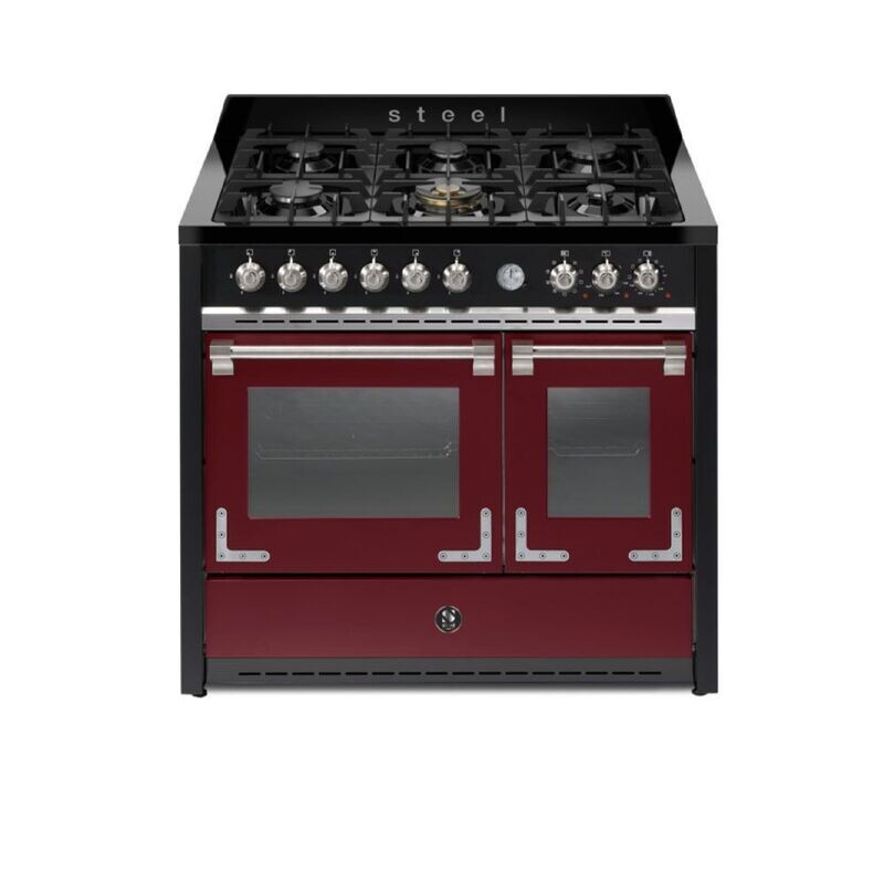 Steel Cucine Oxford 100cm Double Oven Range Cooker - X10FF-6