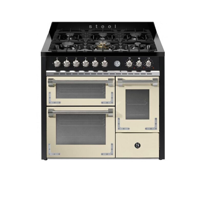 Steel Cucine Oxford 100/3 Triple Oven Range Cooker - X10FFF-6
