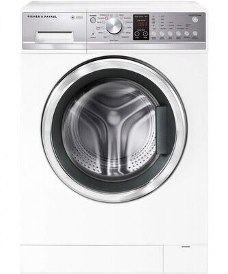 Fisher & Paykel WM1490P1 9kg 1400 Spin White Washing Machine 5 Year Warranty