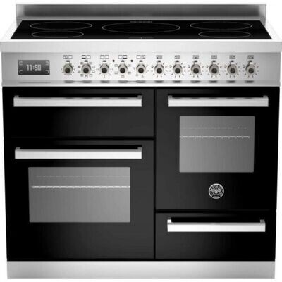 Bertazzoni Professional Range Cooker Oven 100cm appliance PRO1005IMFETNET Black - OUTLET